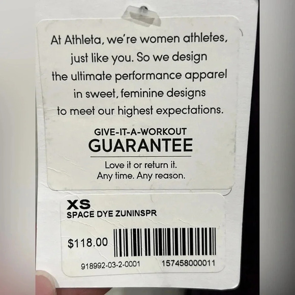 Athleta Purple Space Dye Zuninspr Cowl Neck Dress Size XS - Picture 6 of 8